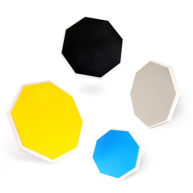 Drum Practice Pad - Tambor silencioso portátil de 12 polegadas,