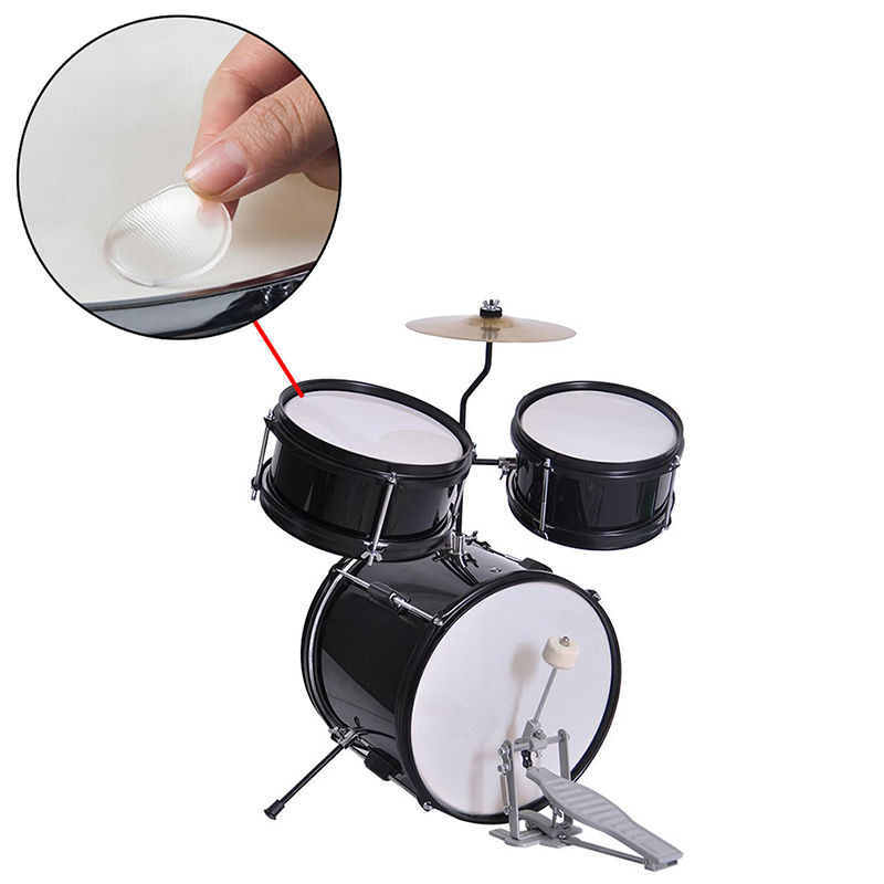 Drum Practice Pad - {YY28} 6 unidades de gel de