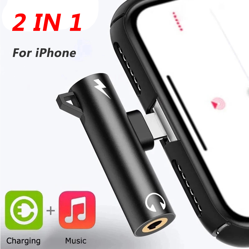 Music Audio Pro - Divisor adaptador 2 em 1 para