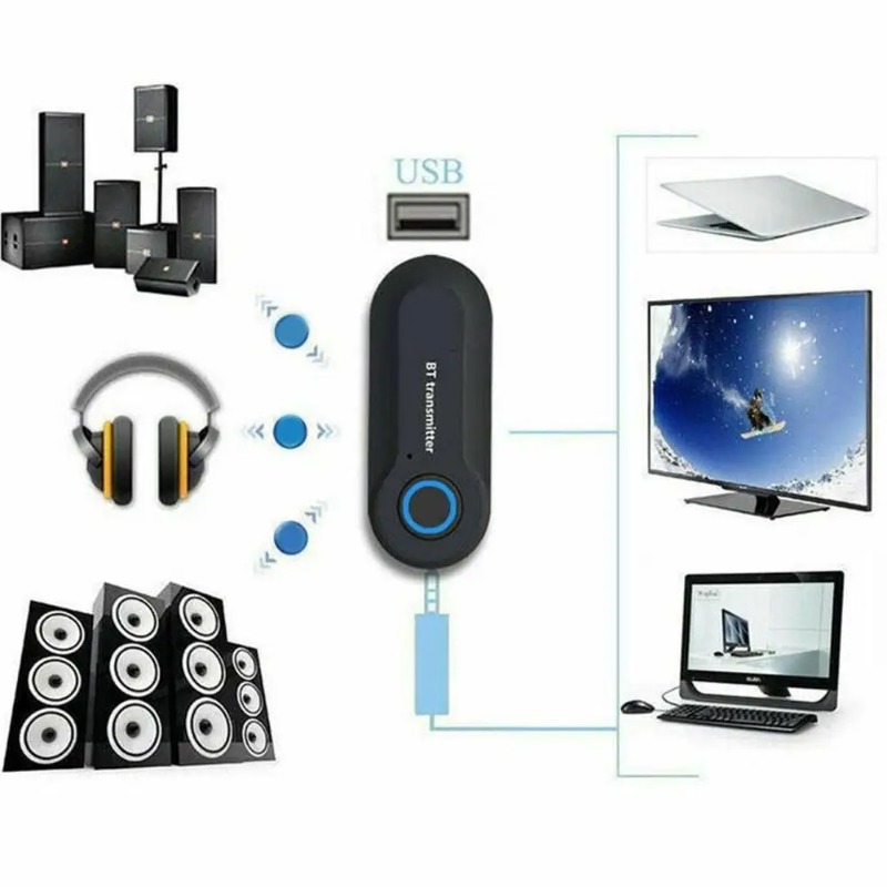 Audio Universal Music - Transmissor bluetooth universal, adaptador de áudio
