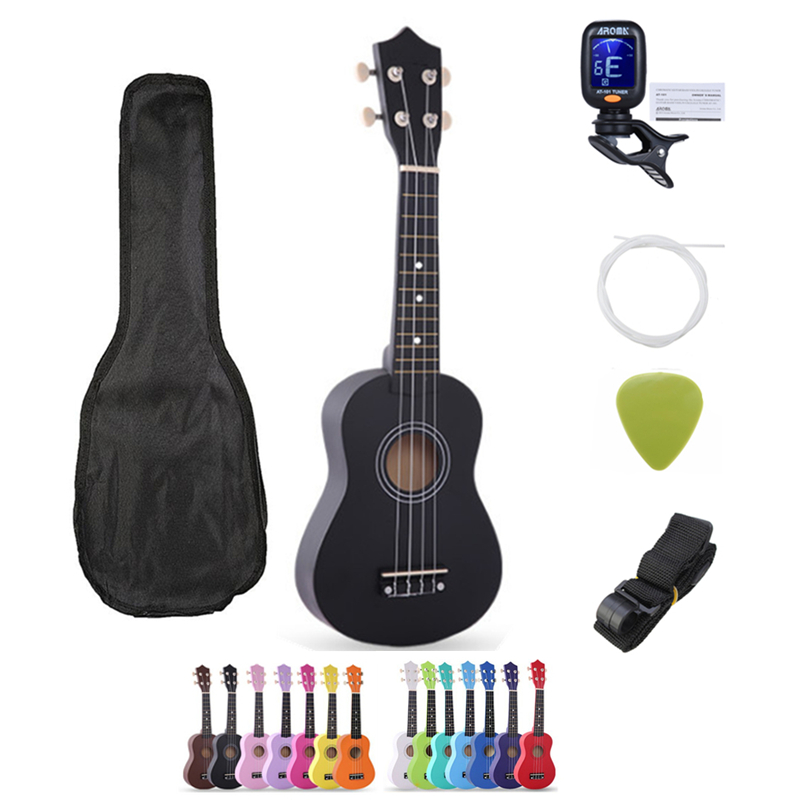 Ukulele Beginner Kit - Sevenangel ukulele 21 polegada crianças ukulele