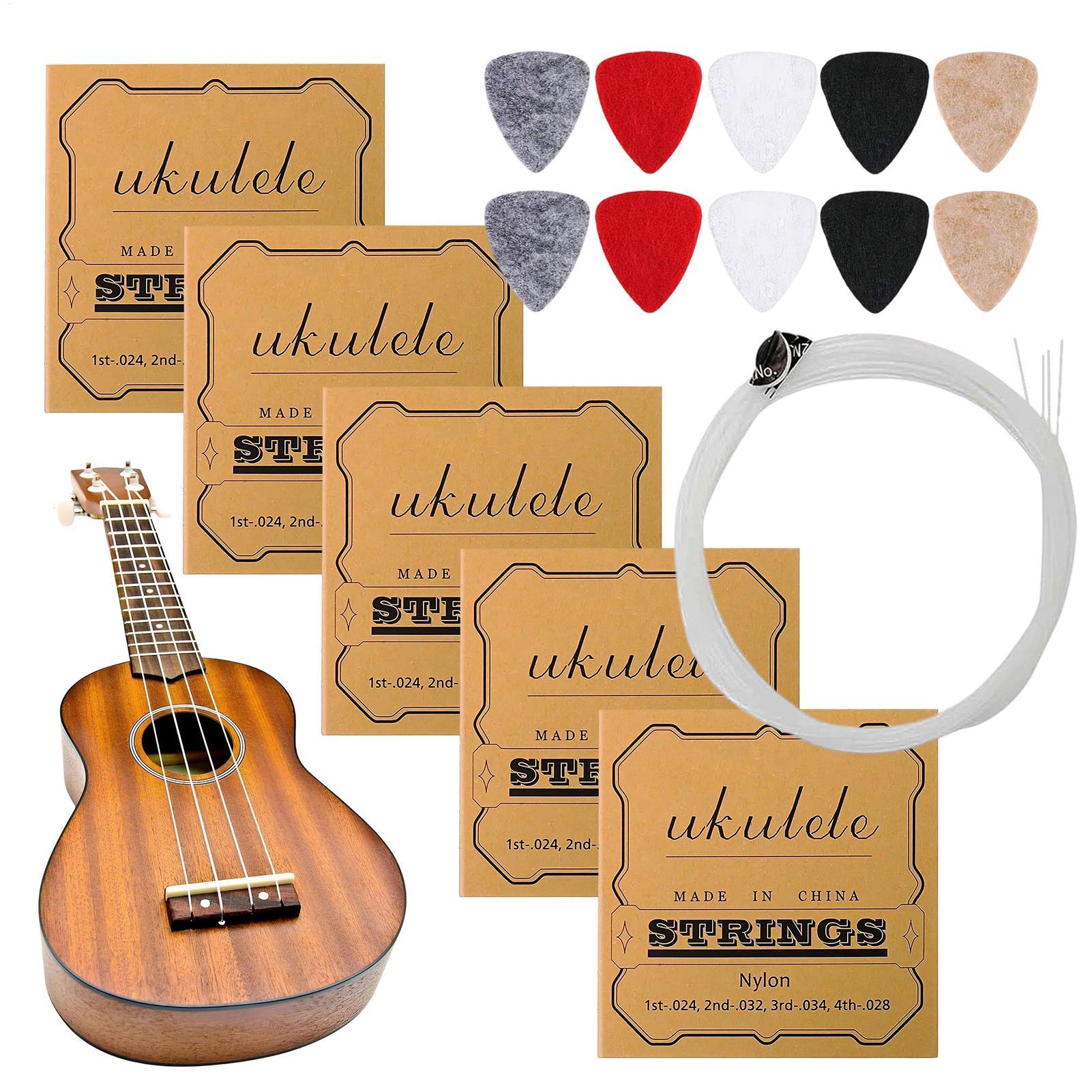 Ukulele Beginner Kit - Kit de Cordas para Ukulele com