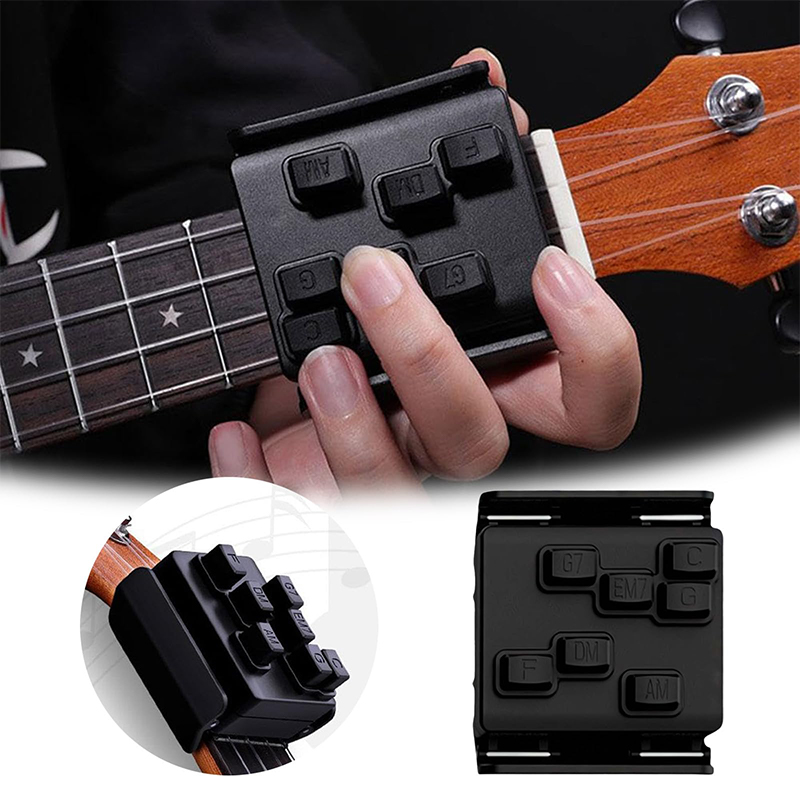Ukulele Beginner Kit - Prensa de acordes de ukulele simplificada