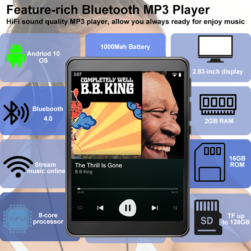 Audio Music Free Download - Reprodutor de MP3 WiFi Android 10