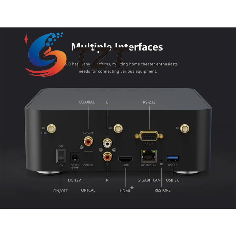 Tzt zidoo z30 pro 8k leitor de - Music Audio Pro avaliação e preço