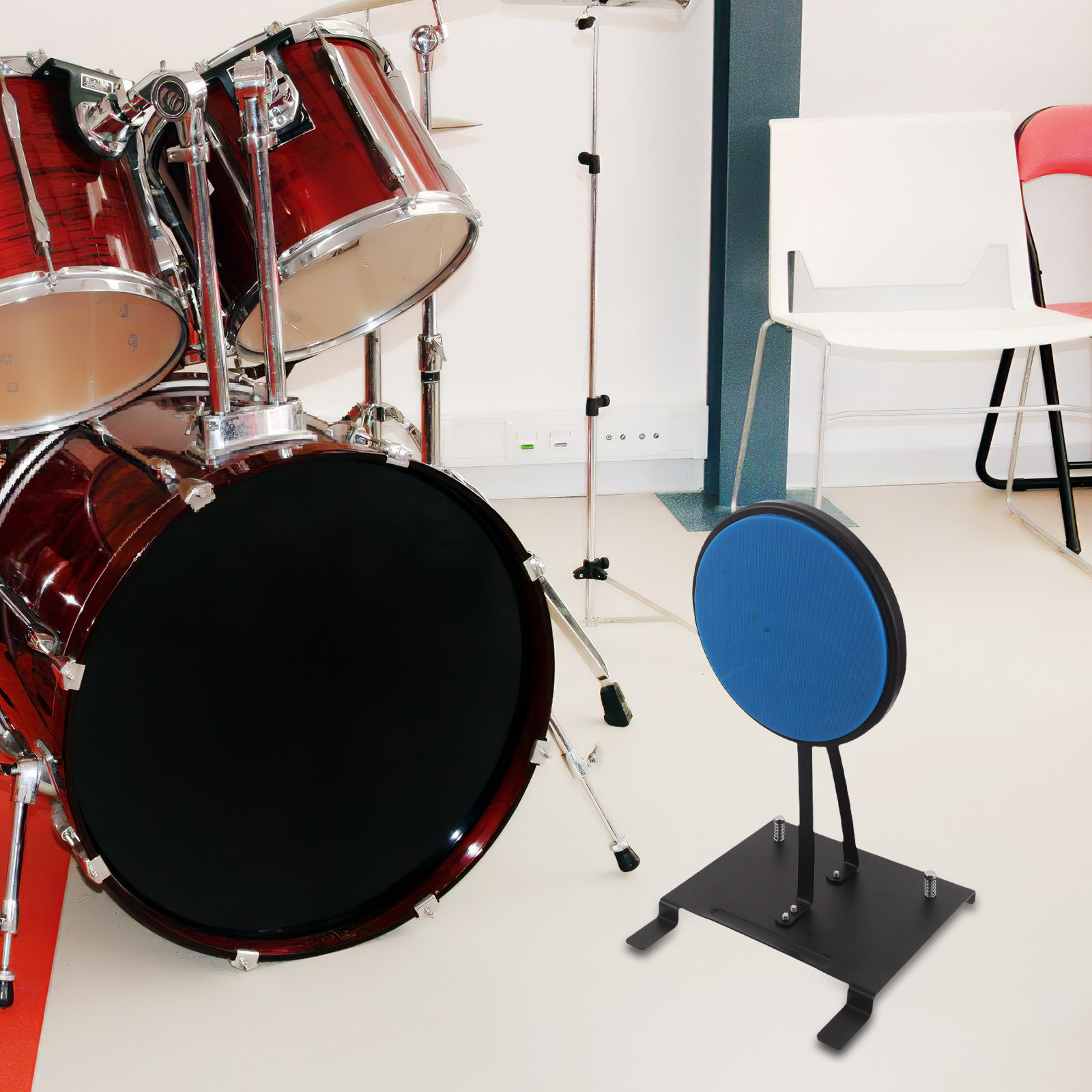 Almofada de Prática para Pedal - Drum Practice Pad avaliação e preço