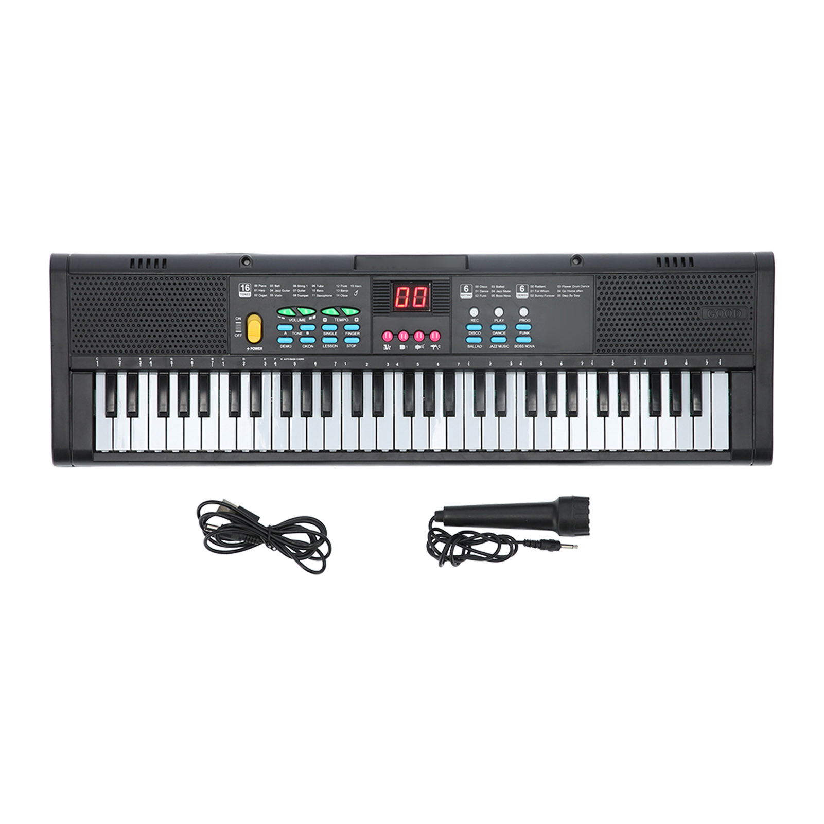 Piano Digital Infantil com 61  - Keyboard Piano 61 Key avaliação e preço