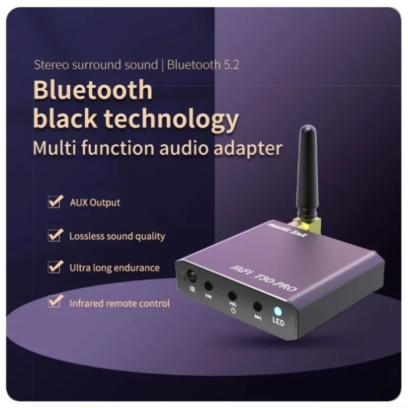 Mini receptor de áudio bluetoo - Music Audio Pro avaliação e preço
