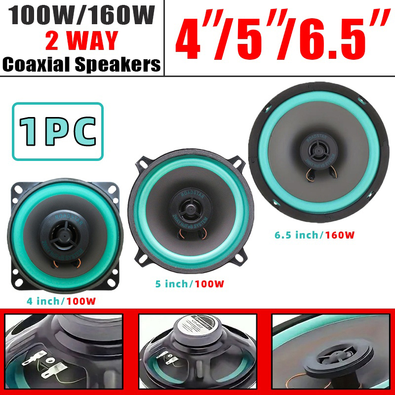 1pc 4/5/6 Polegada alto-falant - Audio Universal Music avaliação e preço