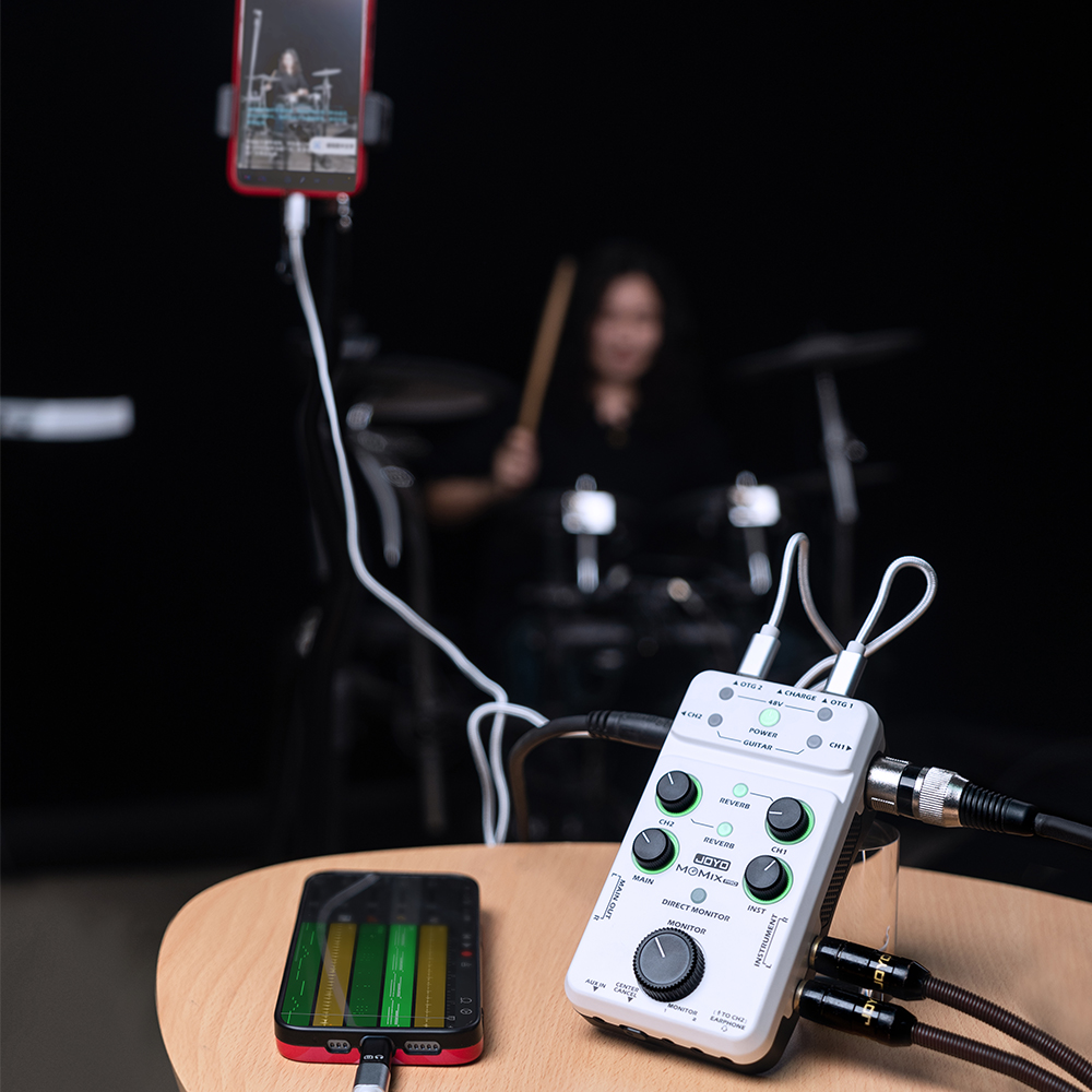 Mixer de Áudio JOYO MOMIX PRO  - Music Audio Pro avaliação e preço