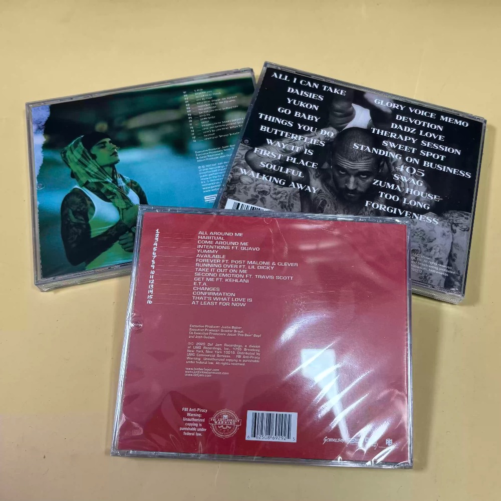 CD 'Justice', 'Changes', 'Swag - Audio Musically avaliação e preço