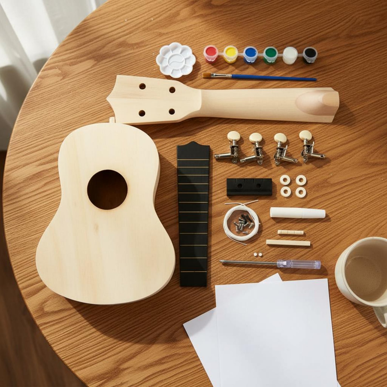 Kit de Ukulele Soprano de 21 P - Ukulele Beginner Kit avaliação e preço