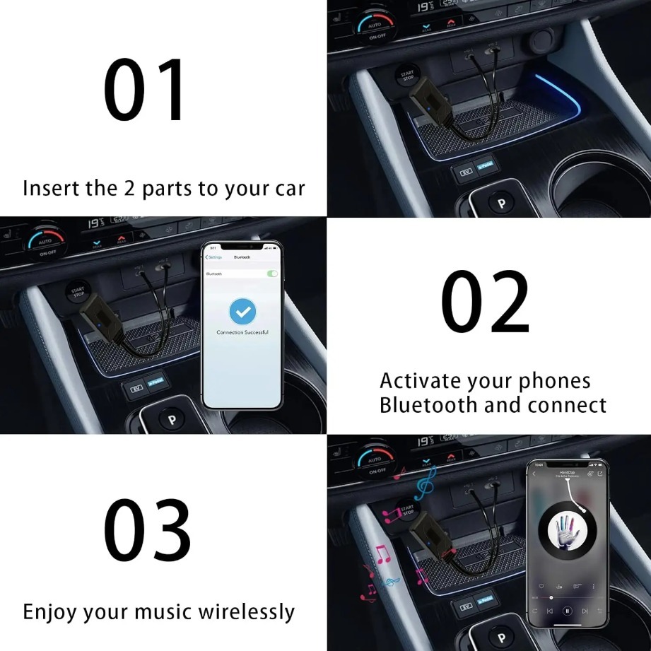Adaptador de áudio bluetooth a - Audio Universal Music avaliação e preço