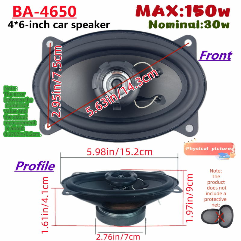 Alto-falante Coaxial Automotiv - Audio Universal Music avaliação e preço