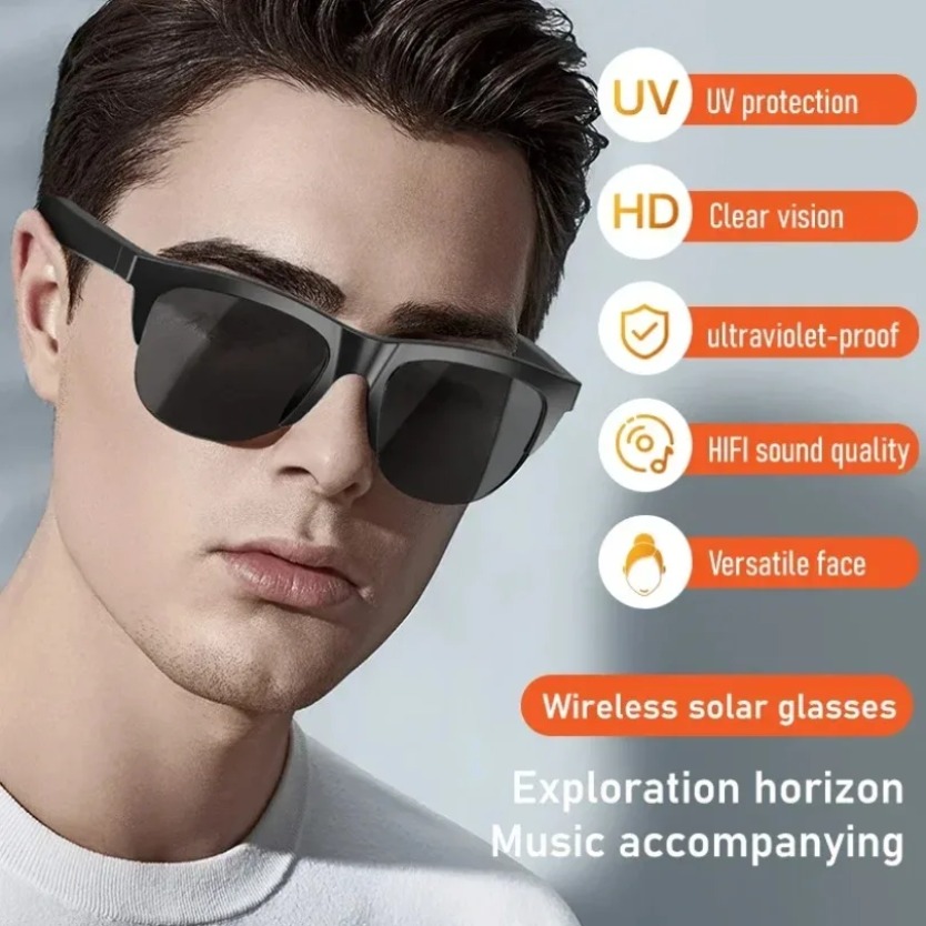 Óculos de sol inteligentes sem - Audio Music Voice avaliação e preço