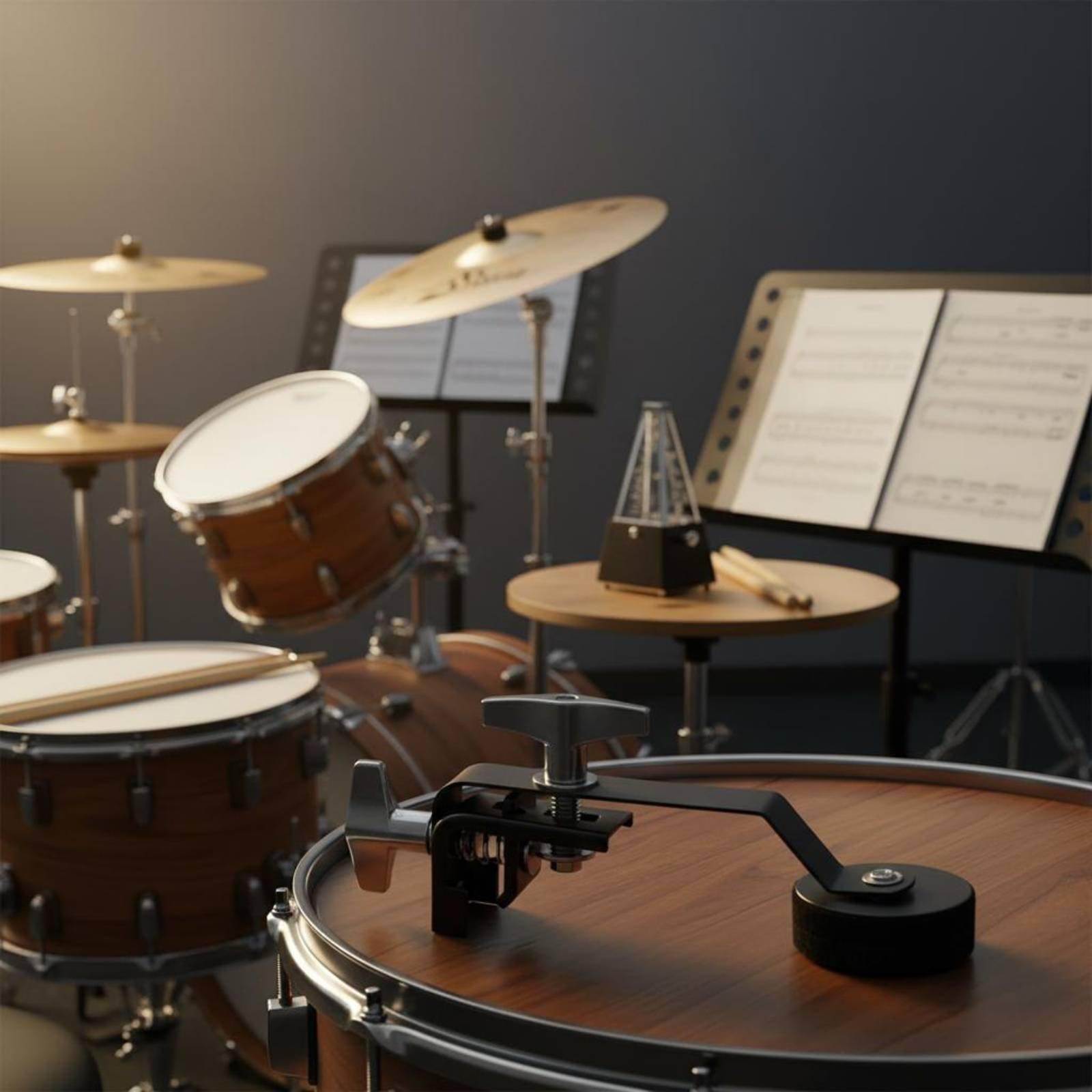 Abafador de Tambor e Pad de Co - Drum Practice Pad avaliação e preço