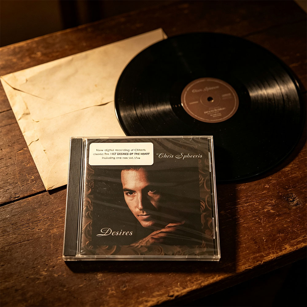 CD 'Desires' de Chris Spheeris - Audio Musically avaliação e preço