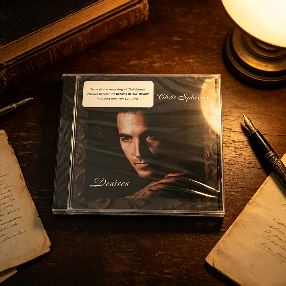 CD 'Desires' de Chris Spheeris - Audio Musically avaliação e preço