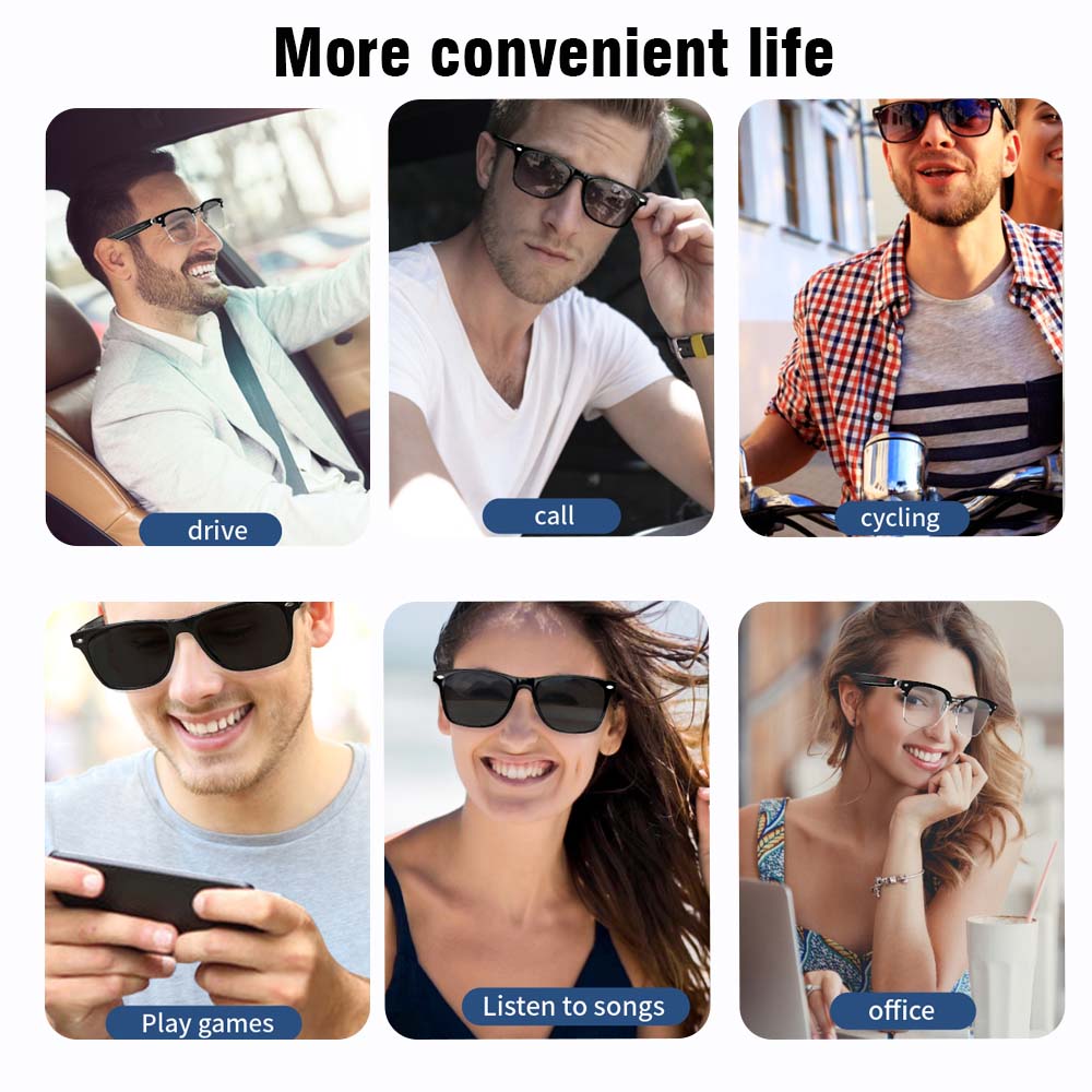 Óculos inteligentes SENBONO E1 - Audio Music Voice avaliação e preço